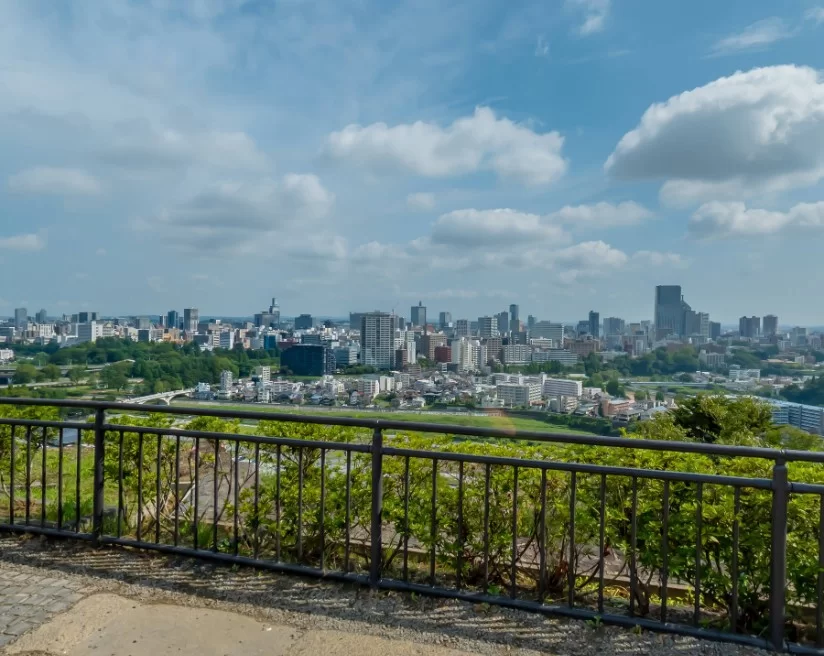 仙台城跡 展望台